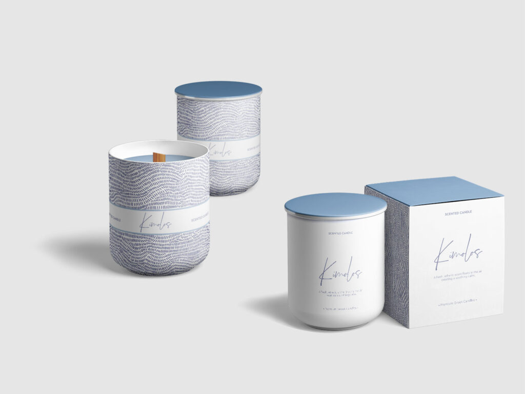 Premium Scented Candles Design • Elena Theodoridou - Kofteridou Despina